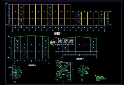 鋼結構車間施工圖（鋼結構施工圖的識讀技巧） 北京加固設計 第4張