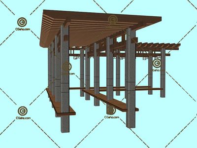 景觀鋼結構廊架多少錢一平米（景觀鋼結構廊架價格）