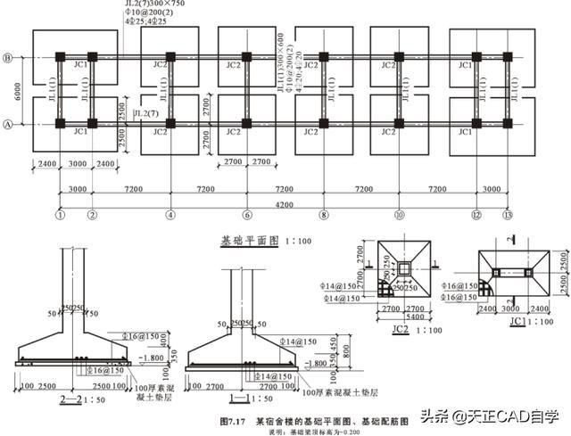 房屋地基加固施工圖怎么畫（地基加固施工圖中常見問題及解決地基加固施工圖案例分析）