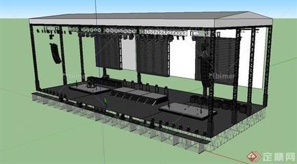 舞臺鋼構搭建設計圖怎么畫