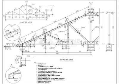鋼屋架施工圖主要有哪些內(nèi)容組成（鋼屋架施工圖與預(yù)算關(guān)系鋼屋架施工圖設(shè)計(jì)要點(diǎn)）