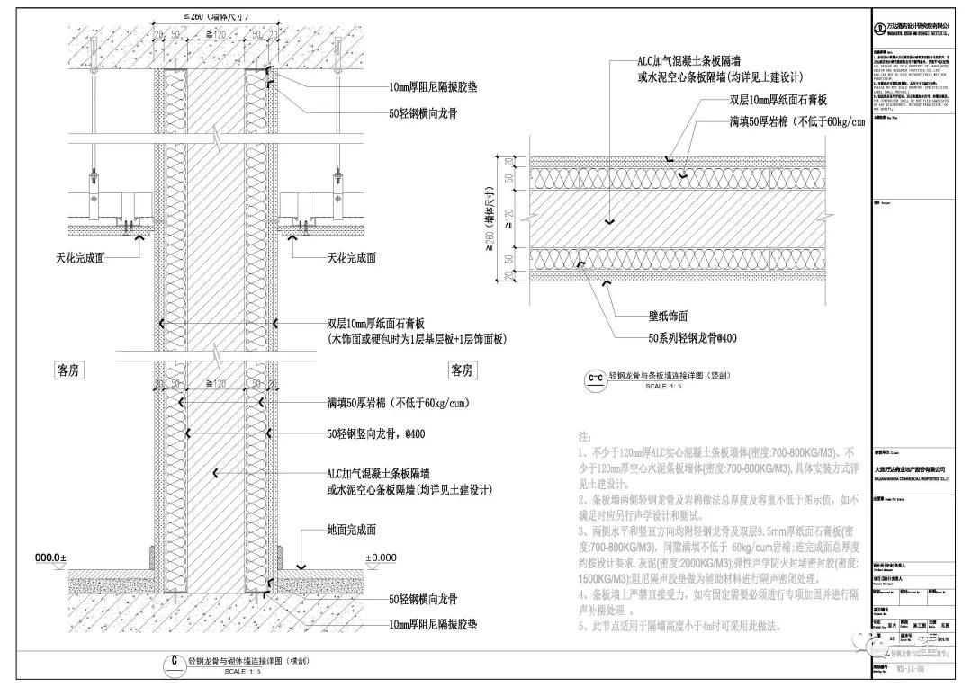 砌塊混凝土墻結(jié)構(gòu)圖